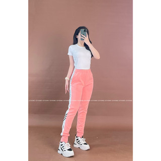 Quần jogger chữ dọc anling [hình thật shop chụp] Eothon60
