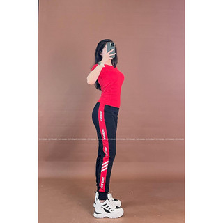 Quần jogger chữ dọc anling [hình thật shop chụp] Eothon60