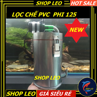 Lọc chế PVC phi 125 cho bể nhỏ, bể shallow - Máy lọc ngoài mini dành cho bể cá cảnh, hồ thủy sinh-shopleo