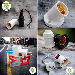Đui đèn tổng hợp e14 e27 các loại