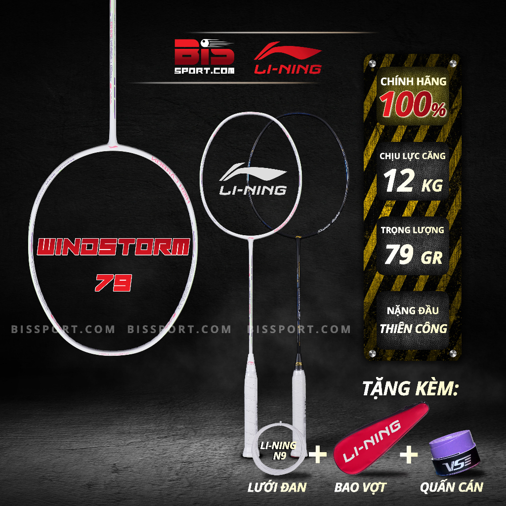 Vợt Cầu Lông Lining Windstorm 79H Chính Hãng