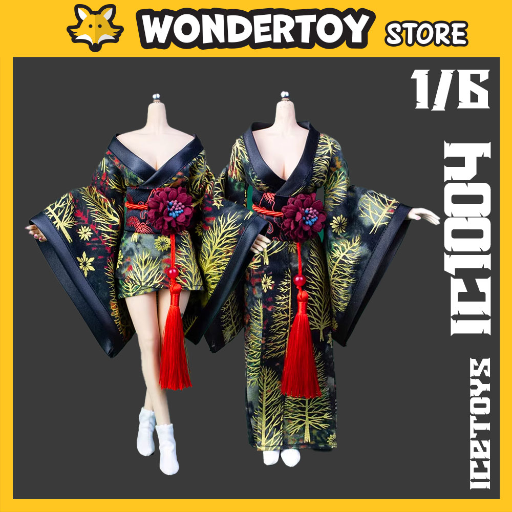 Mô hình Trang Phục Nữ 1/6 Icetoys Japanese Style Kimono IC1004