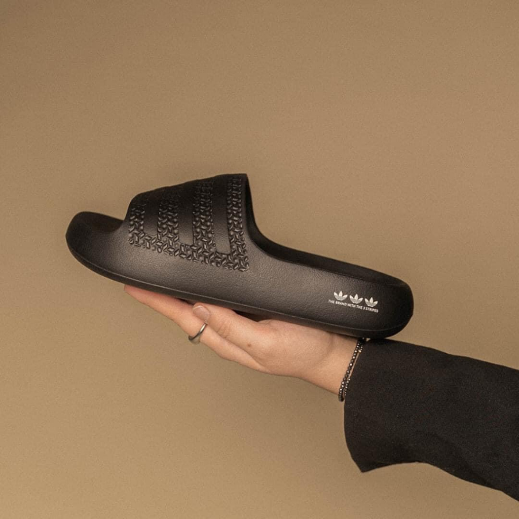 Dép nam nữ Ayoon màu be mới nhất Hot 2023, Dép ayoon kem đế cao su non Form dáng thể thao