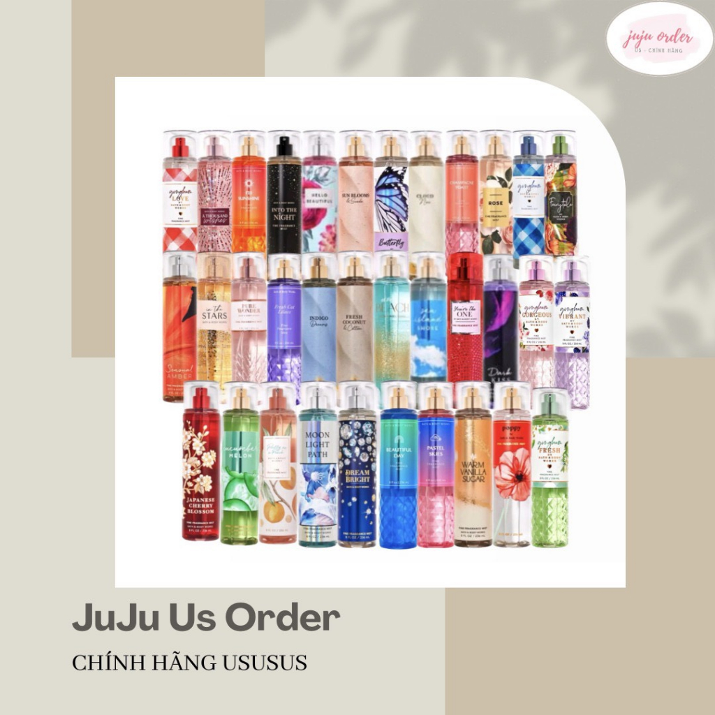 - Xịt Thơm - Body Mist - Bath&BodyWorks - 236ML