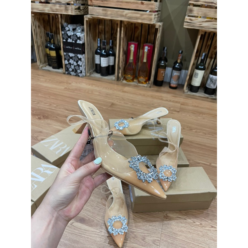 SANDAL CAO 5 PHÂN ZARA SĂN SALE