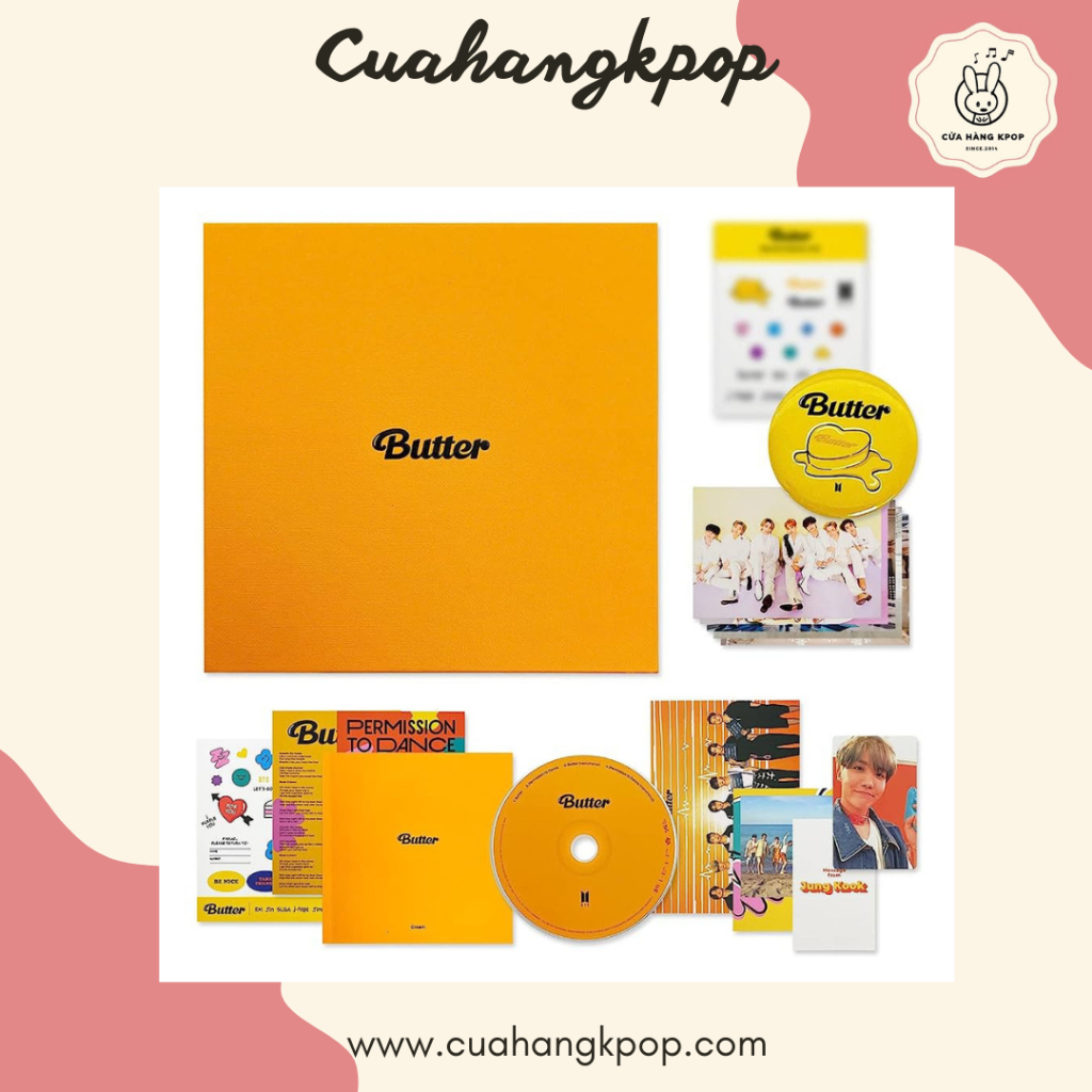 Album BTS - Butter có sẵn cửa hàng Kpop
