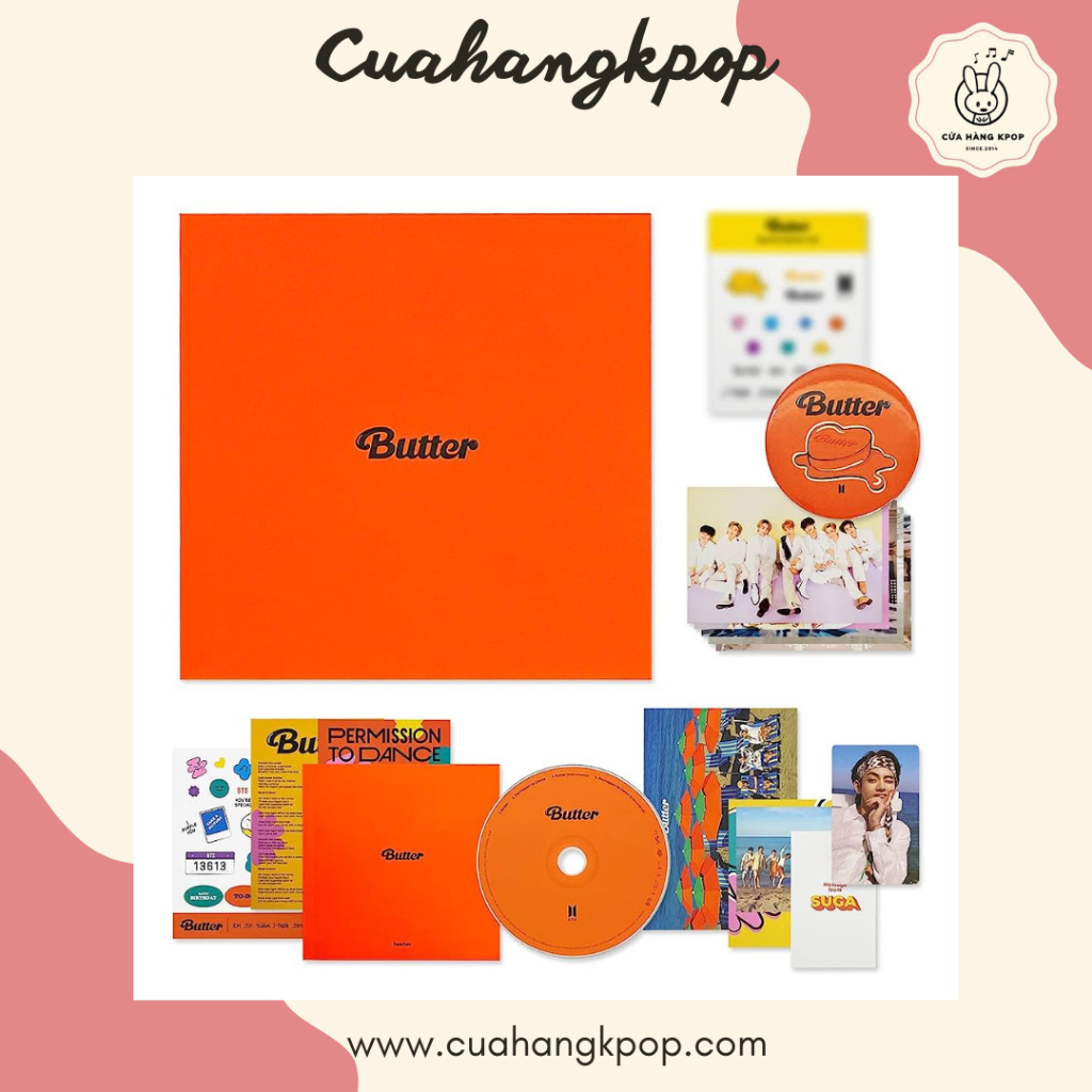 Album BTS - Butter có sẵn cửa hàng Kpop