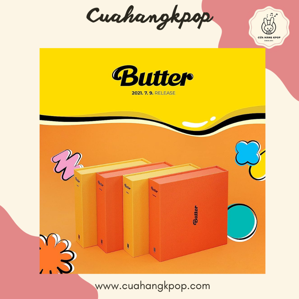 Album BTS - Butter có sẵn cửa hàng Kpop