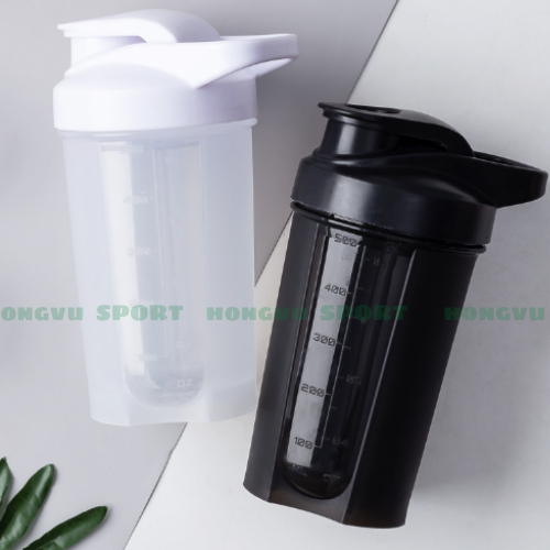Bình Nước Tập Gym, Thể Thao Có Con Lắc Lò Xò Tiện Lợi HV329 500ml