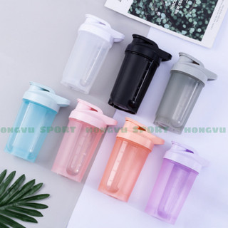Bình Nước Tập Gym, Thể Thao Có Con Lắc Lò Xò Tiện Lợi HV329 500ml