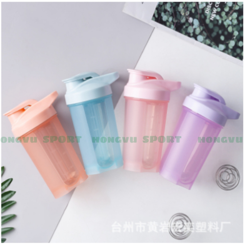 Bình Nước Tập Gym, Thể Thao Có Con Lắc Lò Xò Tiện Lợi HV329 500ml