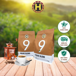  100% Arabica Robusta Culi   pha máy  - Cà phê nguyên chất - House Blend 9 - Hương Nguyên Coffee 