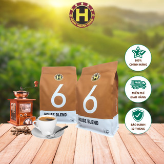  100% Culi  pha phin  - Cà phê nguyên chất - Hương Nguyên coffee - House Blend 6 