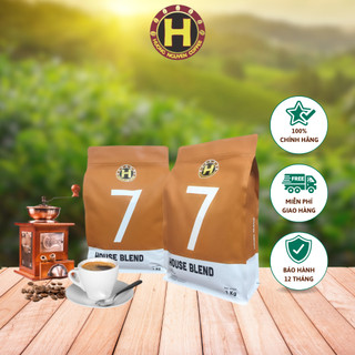  100% Robusta  pha phin  - Cà phê nguyên chất - House Blend 7 - Hương Nguyên Coffee 