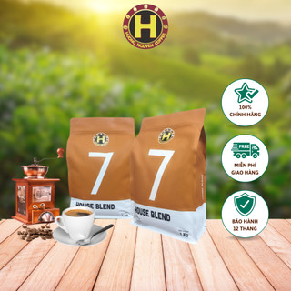  100% Robusta - House Blend 7  pha máy  - Cà phê nguyên chất - Hương Nguyên coffee 