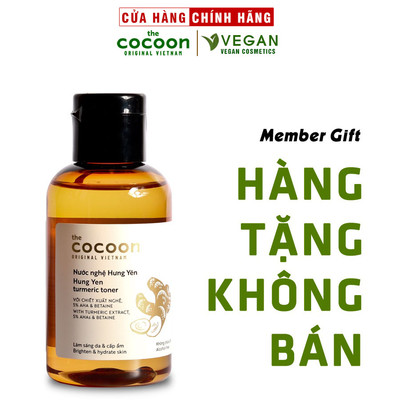 Toner Nước nghệ Hưng Yên cocoon 140ml