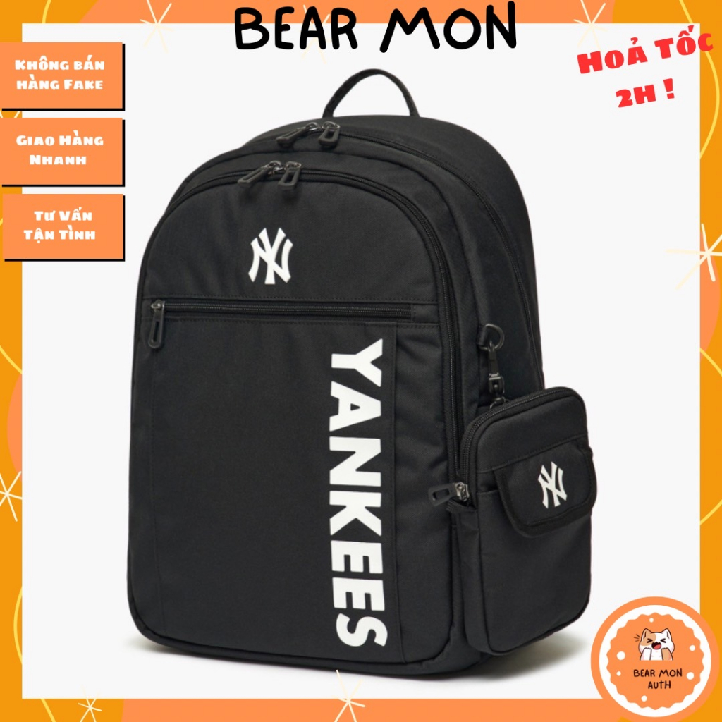 Balo MLB Veteran Backpack New York Yankees 7Abk0032N Màu Đen