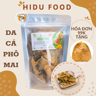 Da cá hồi trứng muối Singapore lắc phô mai hoàng kim đồ ăn vặt HiDuFood