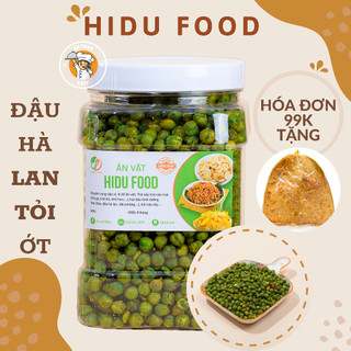 500gr Đậu hà lan tỏi ớt tẩm vị rang muối sấy giòn HiDuFood