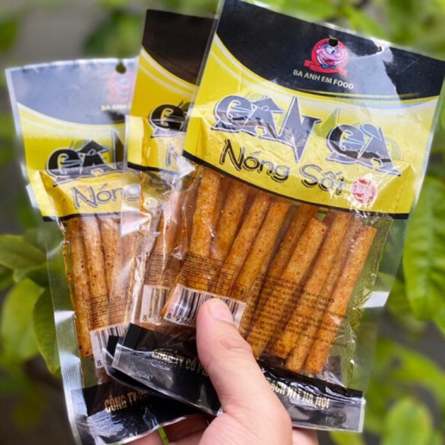 Snack gân gà nóng sốt Ba Anh Em Food  tiệm ăn vặt ĂN LÀ MÊ ăn vặt tuổi thơ