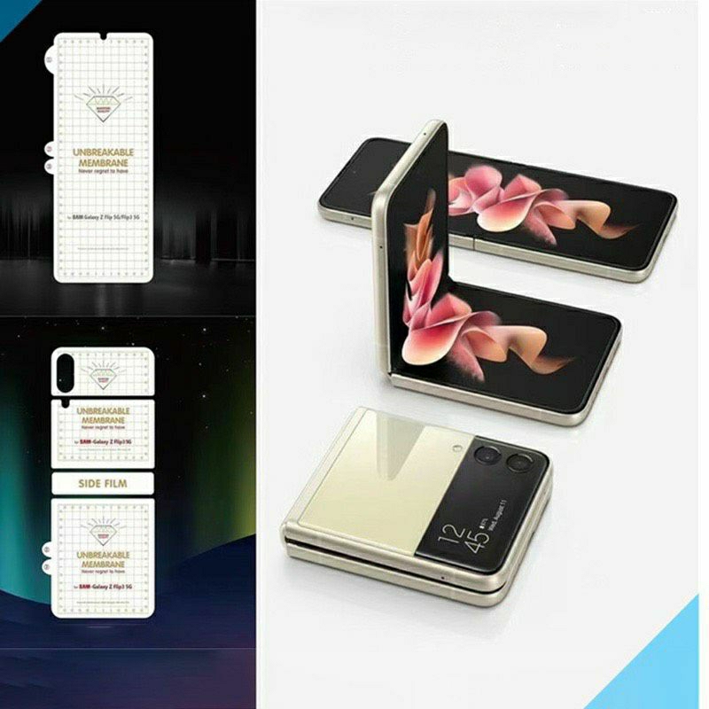 Dán cường lực dẻo full màn hình cho Galaxy  Z FLIP 5 ,Z Flip3, Z Flip 4 - PPF Cao Cấp