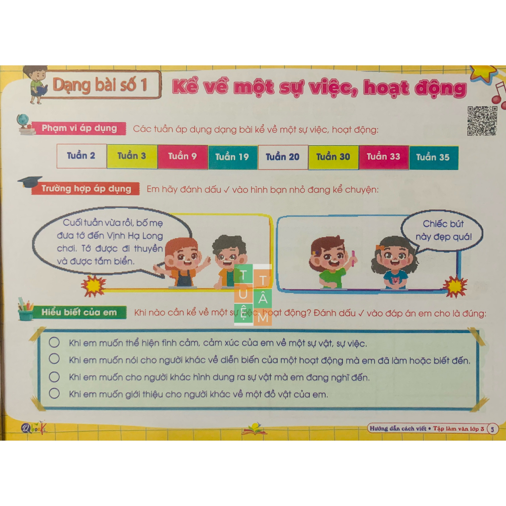 Sách - Hướng dẫn cách viết Tập làm văn lớp 3