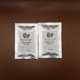 Combo 25g cà phê pro 1.2+ 25g cà phê pro 3.2 cà phê robusta rang mộc nguyên chất bigfarm
