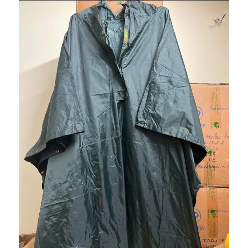 Áo mưa trùm vải dù chống thấm 1m4*1m6 free size