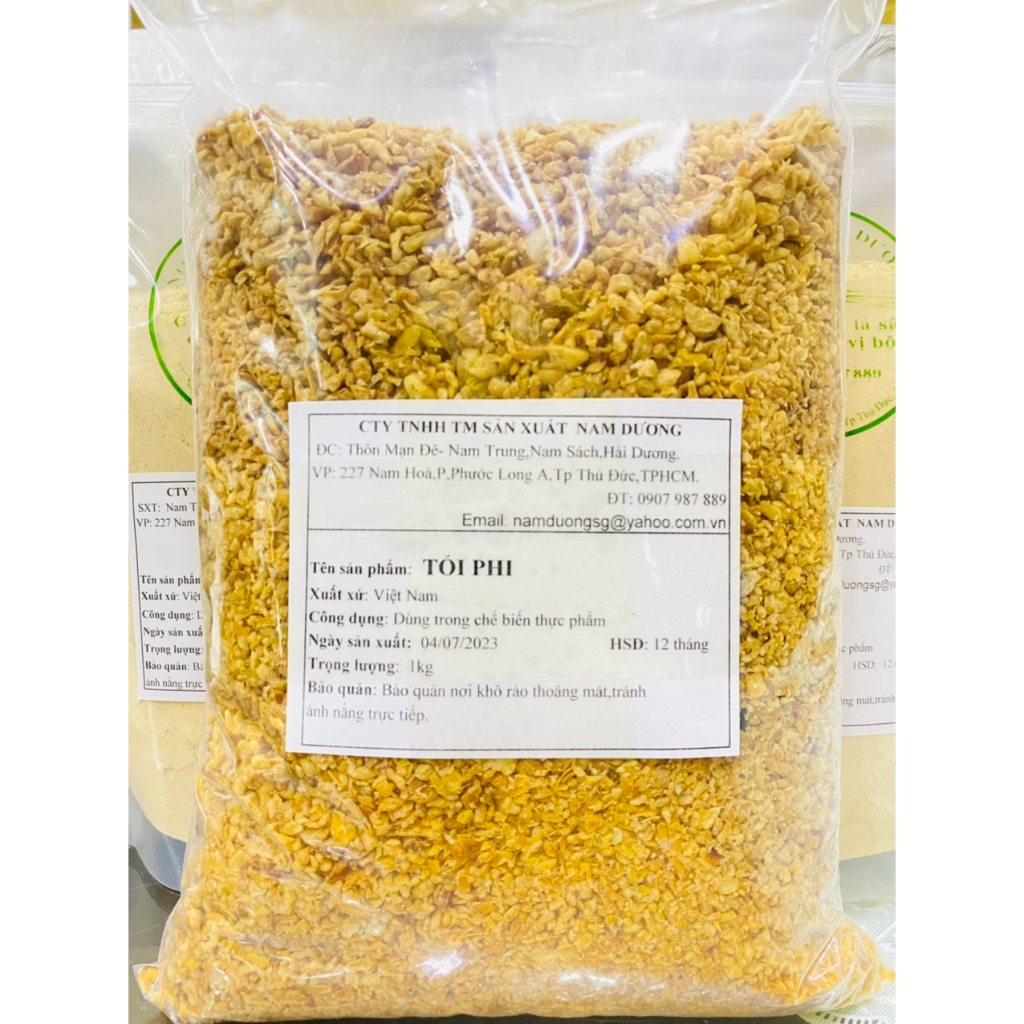 Tỏi phi thơm giòn túi - 500gr