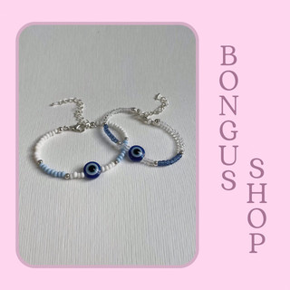 Vòng tay handmade hạt cườm Evil Eye.