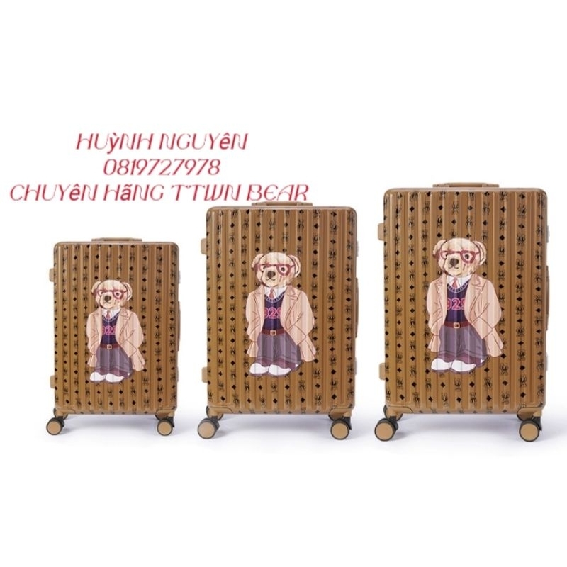 Vali ttwn bear màu nâu mã TN 7035
