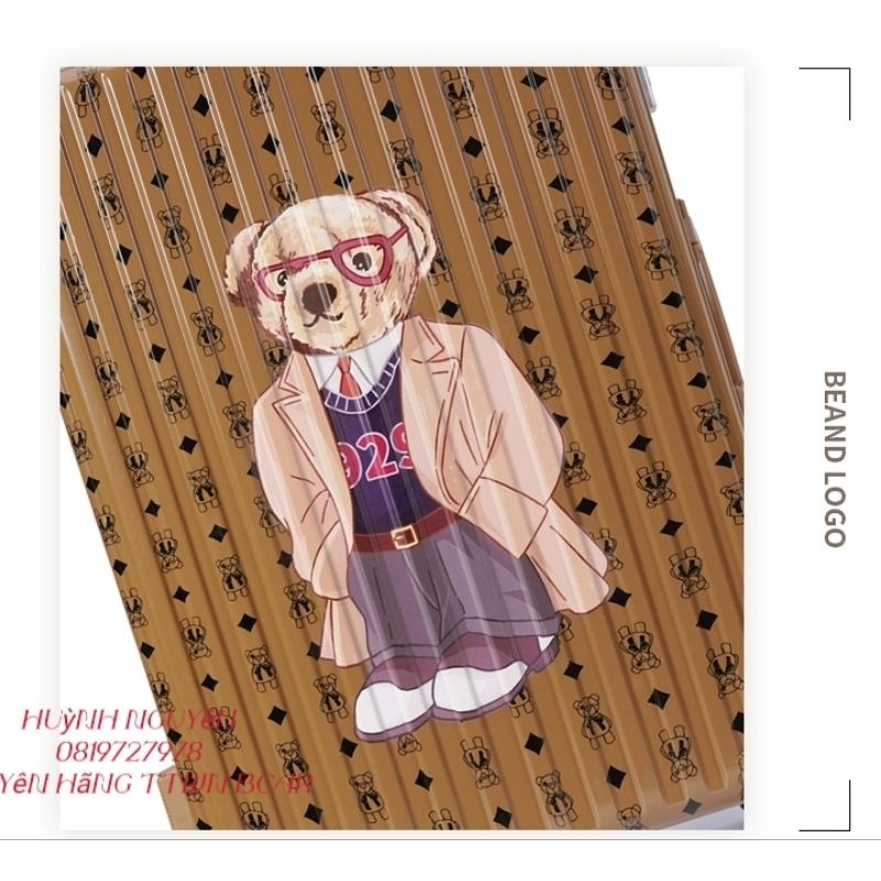 Vali ttwn bear màu nâu mã TN 7035
