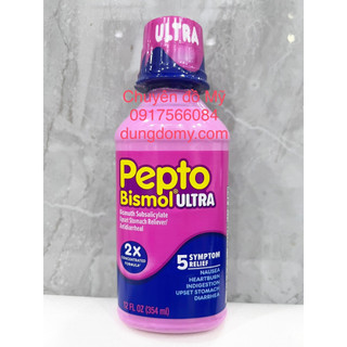 Date t7/2024_ hỗ trợ tiêu hoá dạ dày pepto bismol ultra 354ml của mỹ