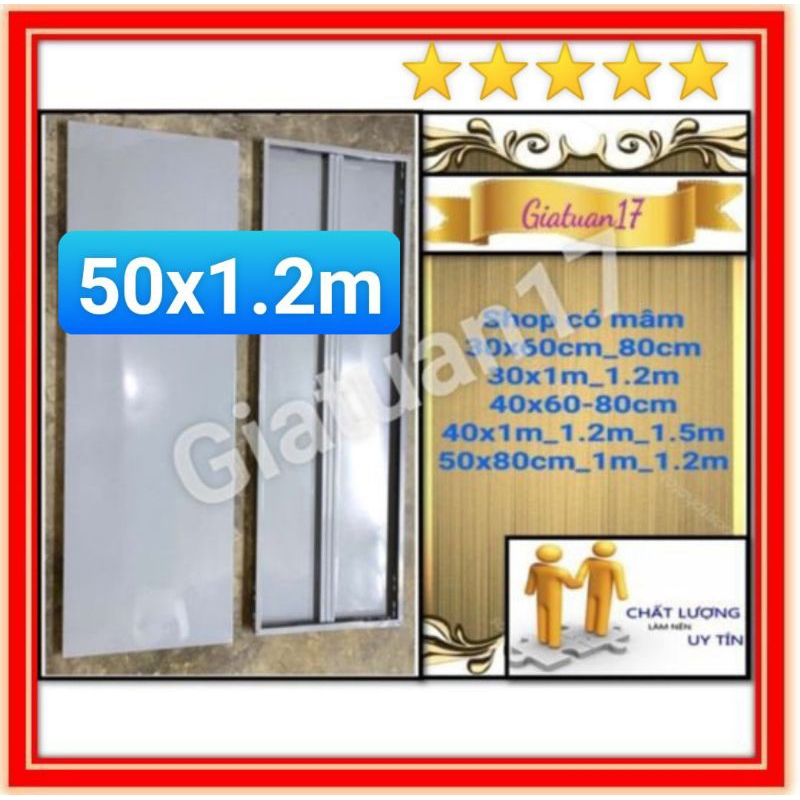 ⭐ DÀY 8ZEM-1LI⭐ (RỘNG 50CM x Dài 120CM)⭐Mâm sắt v lỗ sơn tĩnh điện