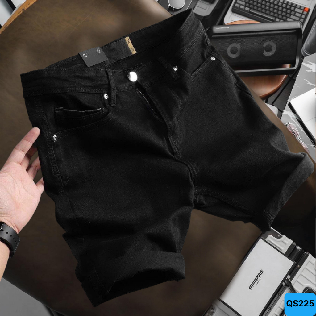 Quần Short Jean Nam chất bò cotton,quần lửng jean, Quần rin nam ngắn Ptz.boutique NHIỀU MẪU ĐẸP QF213