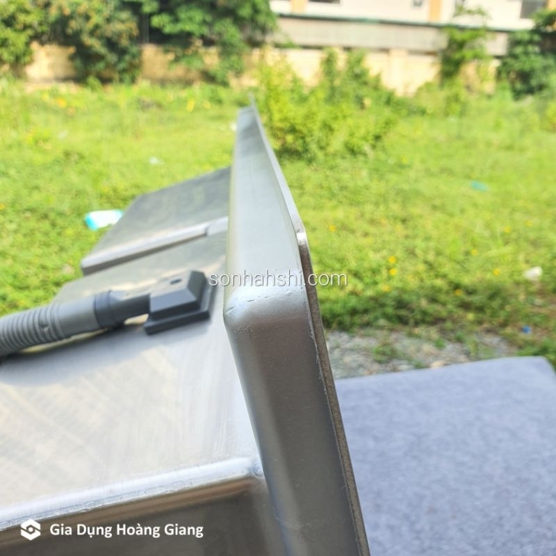 Bồn rửa bát SHGpro 8350S inox 304 thiết kế 2 tầng lắp âm bàn đá
