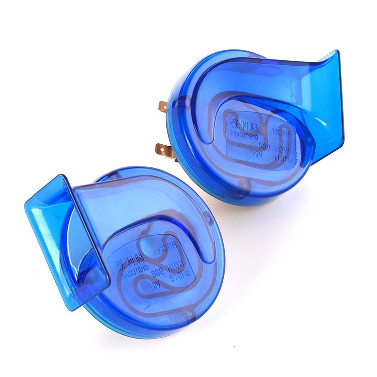 Còi Sên Có Led Dùng Cho Ô Tô Xe Máy DC 12V Âm Thanh Trong (Hộp 1 Còi)