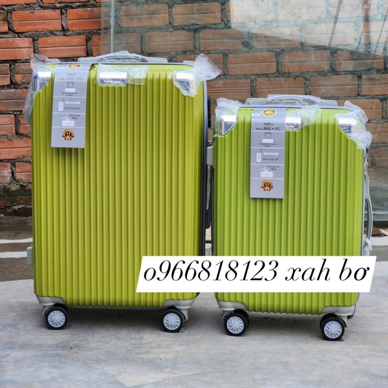 Vali size 20-24 giá sỉ/ bọc góc kim loại /chống xước, chống trầy,chống rạch ABS+pc cao cấp