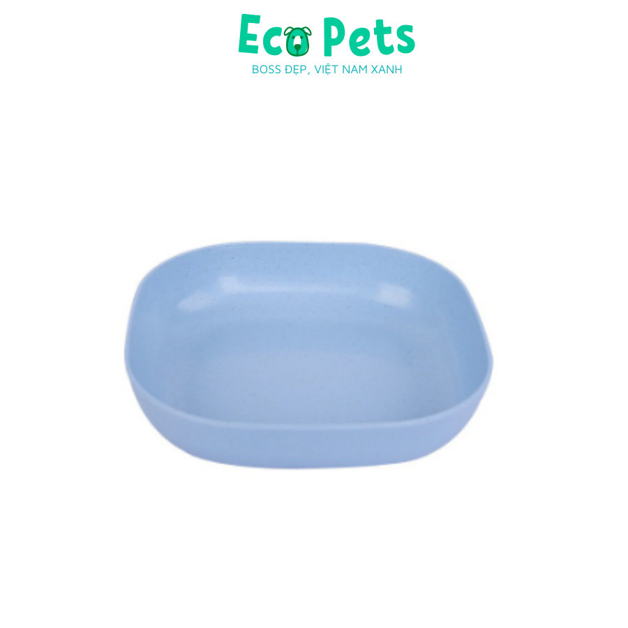 Bát ăn chó mèo ECOPETS chia khẩu phần tiện lợi chén ăn cao cấp chó mèo phụ kiện chén ăn thú cưng  nhỏ gọn an toàn