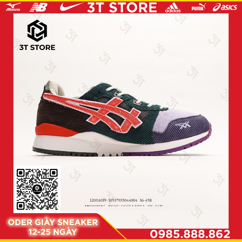 GIÀY SNEAKER MÃ SẢN PHẨM: 1203A019_Asics Gel Lyte III OG xSean Wotherspoon x atmos_FULL BOX_FREE SHIP TOÀN QUỐC