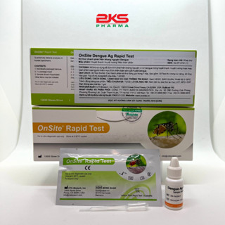 Que test nhanh sốt xuất huyết phát hiện kháng nguyên/ kháng thể Virus Dengue Ns1- IgG/IgM