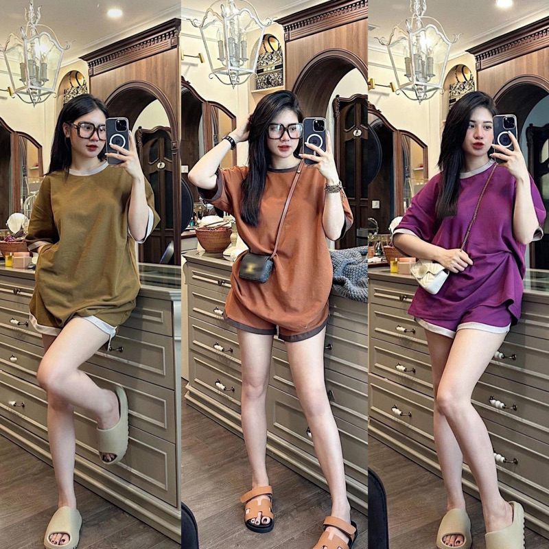 Set Trơn Viền Full Màu l1