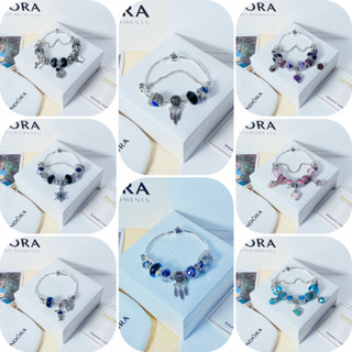 Vòng tay charm bạc pandora lắc tay pandora cao cấp chất liệu titan mạ bạc s925 Trang Nemo Shop