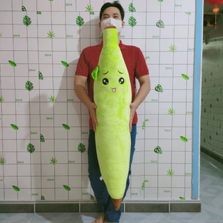 [TẶNG GẤU BÔNG TIGER] GỐI ÔM CHUỐI SIZE LỚN CAO CẤP MỀM MỊN