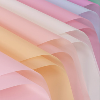 Giấy Gói Hoa 1 Mặt Bóng Mờ Dày Dặn Không Thấm Nước  - Tập 20 Tờ