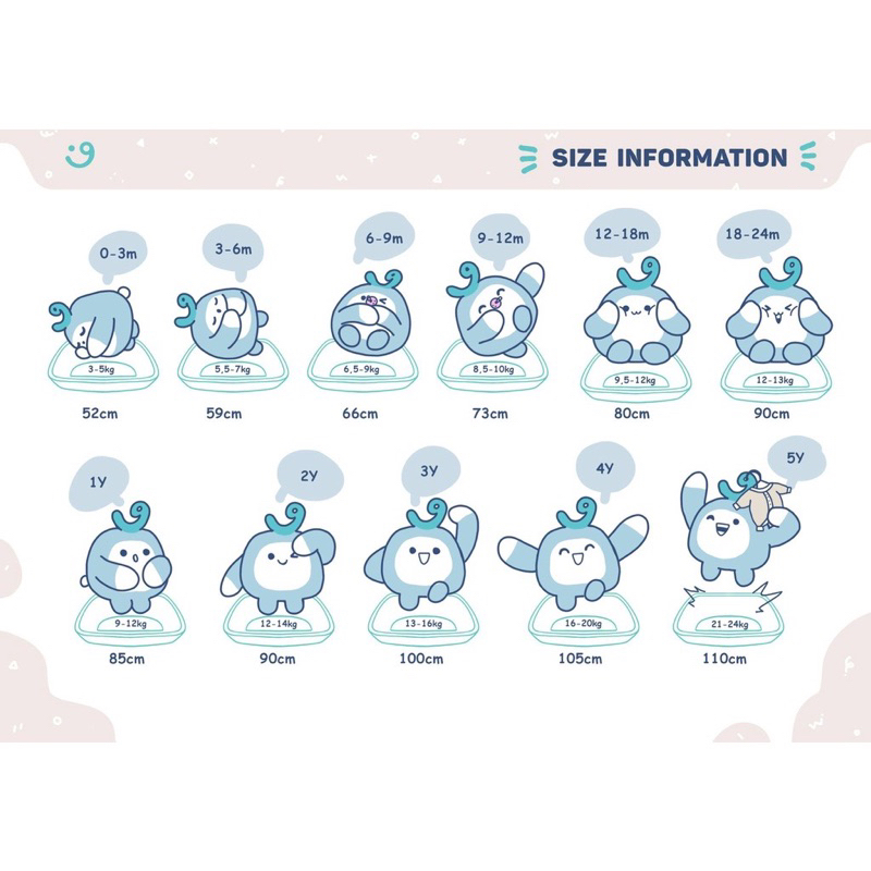 Bộ Cộc Tay Sơ Sinh Cúc Giữa Hãng Mompa Cho Bé 3m-18m