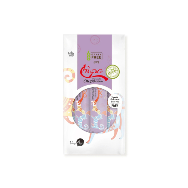 Súp Thưởng Xốt Thịt Thật Cho Mèo - Chupa Creamy 56gr