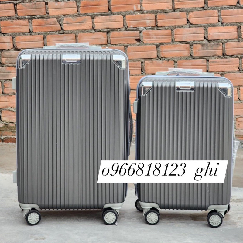 Mvali size 24: chống xước ,chống trầy. abs+pc siêu bền. bánh quay 360 độ
