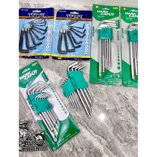 Bộ lục giác Bông/ Lục giác bi thép cao cấp