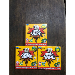 Hương muỗi Nhang muỗi Jumbo Vape hương hoa lài hộp 10 khoanh